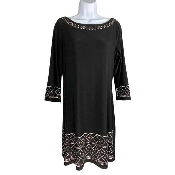 WHBM Beaded Trim Tunic / Mini Dress Size Medium - Picture 1 of 9